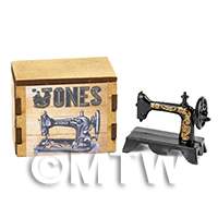 1:12th Sewing Machine Wooden Crate Kit