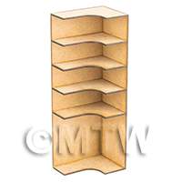 1:12th Narrow Corner Shelves Kit