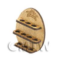 dollshouse miniature lasercut diy easter egg stand kit made up