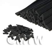 Handmade Black Number One Nail Art Cane 