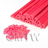 Handmade Pink Number Seven Nail Art Cane 