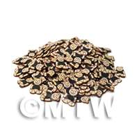 Handmade Teddy Bear Cane Slices Nail Art 