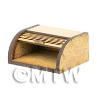 dollshouse miniature lasercut diy kitchen bread bin kit made up
