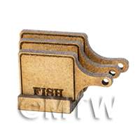 1:12th Chopping Boards with Stand Kit 