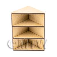 1:12th Corner Shelves Style 2
