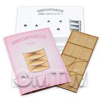 dollshouse miniature lasercut diy kitchen corner shelves made up