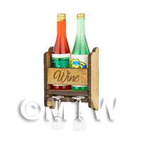 1:12th Wine and Glasses Shelf Kit 