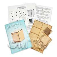 dollshouse miniature lasercut diy small fridge kit flat pack