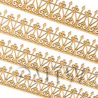 Dolls House Miniature Roof Trim and Railing Strips Set of 4 (Style 4)