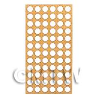 Dolls House Miniature Lattice Screen (Style 1)