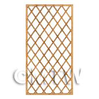 Dolls House Miniature Lattice Screen (Style 5)