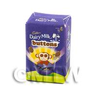 Dolls House Miniature Buttons Easter Egg Box