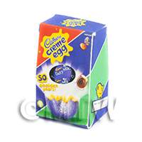 Dolls House Miniature Creme Egg Easter Egg Box