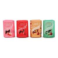 Dolls House Miniature Set of 4 Lindt Boxes (Set 1)