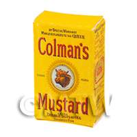 Dolls House Miniature Colmans Mustard Box