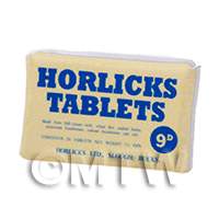Dolls House Miniature Horlicks Tablets Box