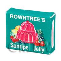Dolls House Miniature Rowntrees Raspberry Jelly Box