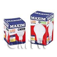 Dolls House Miniature Set of 2 Lightbulb Boxes