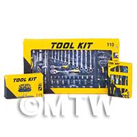 Dolls House Miniature Set of 3 Tool Kit Boxes