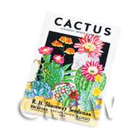 Dolls House Miniature Cactus RH Shumway Seed Packet 