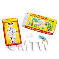 Dolls House Miniature 1:12th Operation Board Game Kit