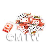 Dolls House Miniature 1:6th Deck of Cards Kit