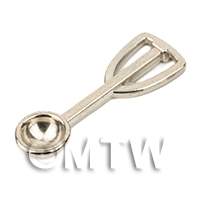 Dolls House Miniature Metal Ice Cream Scoop