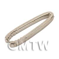 Dolls House Miniature Metal Tongs