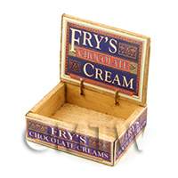 dollshouse miniature lasercut 1910s Frys Chocolate Shop Display Box Kit - madeup