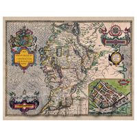 Dolls House Miniature John Speed Connaugh Map