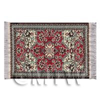 Dolls House Mini 17th Century Rectangular Carpet / Rug (17MINI01)