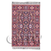 Dolls House Medium 17th Century Rectangular Carpet / Rug (17MR04)