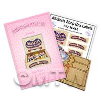 1:12th Bassetts All Sorts Shop Display Box Kit