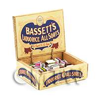 dollshouse miniature lasercut Bassetts All Sorts Shop Display Box Kit - madeup