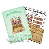 1:12th Cadburys Chocolate Shop Display Box Kit