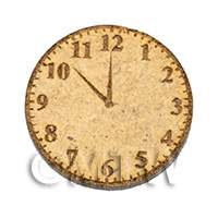 Dolls House Miniature Modern Style Clock