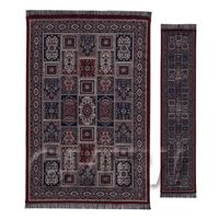 Dolls House Large Rectangular 18th Century Rug With Runner (18LRR01)