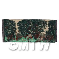 Dolls House Miniature Woodland Scene Tapestry (18TAP01)