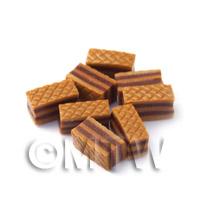 Dolls House Miniature Sweet Chocolate Wafer