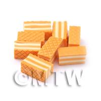 Dolls House Miniature Bakery Orange Sweet  Wafer