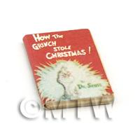 Dolls House Miniature Childrens Book How the Grinch Stole Christmas 