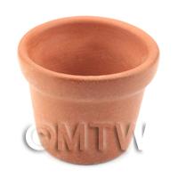 Dolls House Miniature Garden Terracotta Tree / Shrub Pot Style B