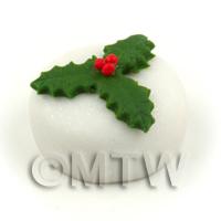 Dolls house Miniature Christmas Cake