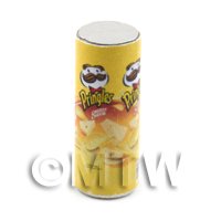 Dolls House Miniature  Tube Of Pringles Cheese Flavour