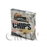 Dolls House Miniature Box of McCains Micro Chips