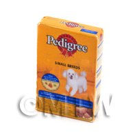 Dolls house  Miniature Box of Pedigree Pet Food