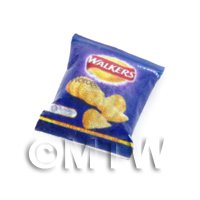 Dolls House Miniature  Walkers Worcester  Sauce Flavour Crisps