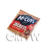 Dolls house Miniature  McCoys Jackets  Beef Chilli  Crisps