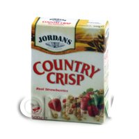 Dolls House Miniature Jordans Country Crisp.