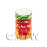 Dolls House Miniature  Can of Heinz Alphabetti.